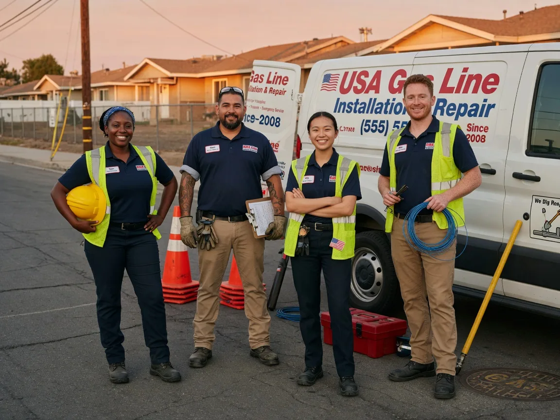 Gas Line Installation company in Pottstown, PA